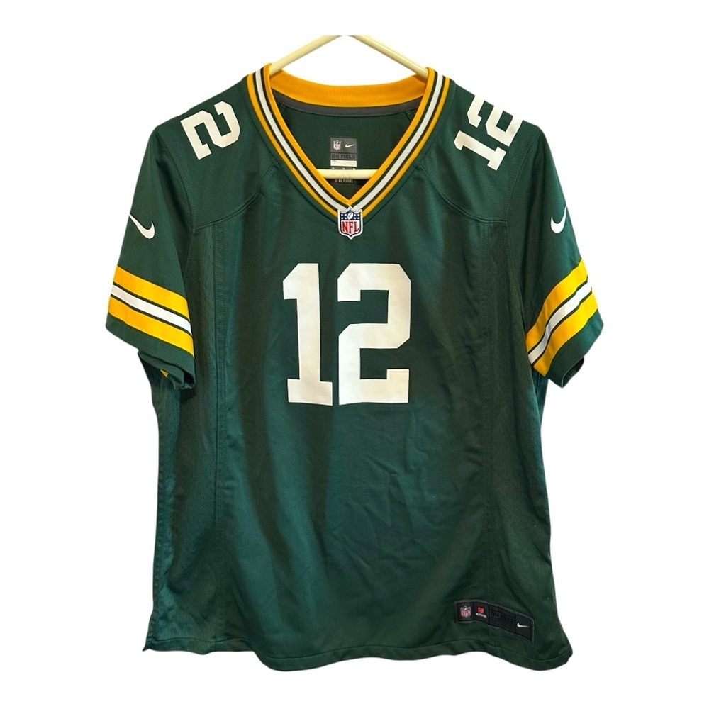 NFL Nike Women's Green Bay Packers Aaron Rodgers #12 Jersey Size X-Large